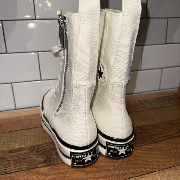 New Converse Women Chuck 70 Plus X-Hi High Top Platform Sneakers Boots Size 6 - Picture 4 of 8